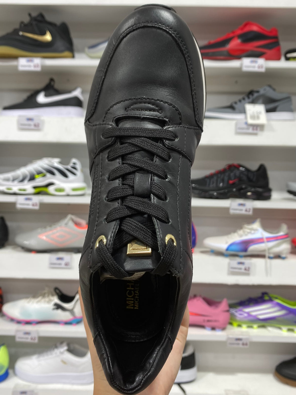 Michael Kors Nova Leather Trainer