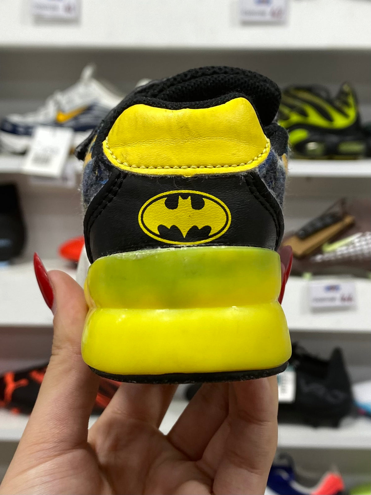 Batman kids light up sneakers