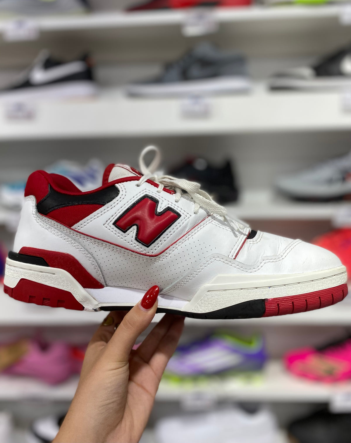 New Balance 550 White Red