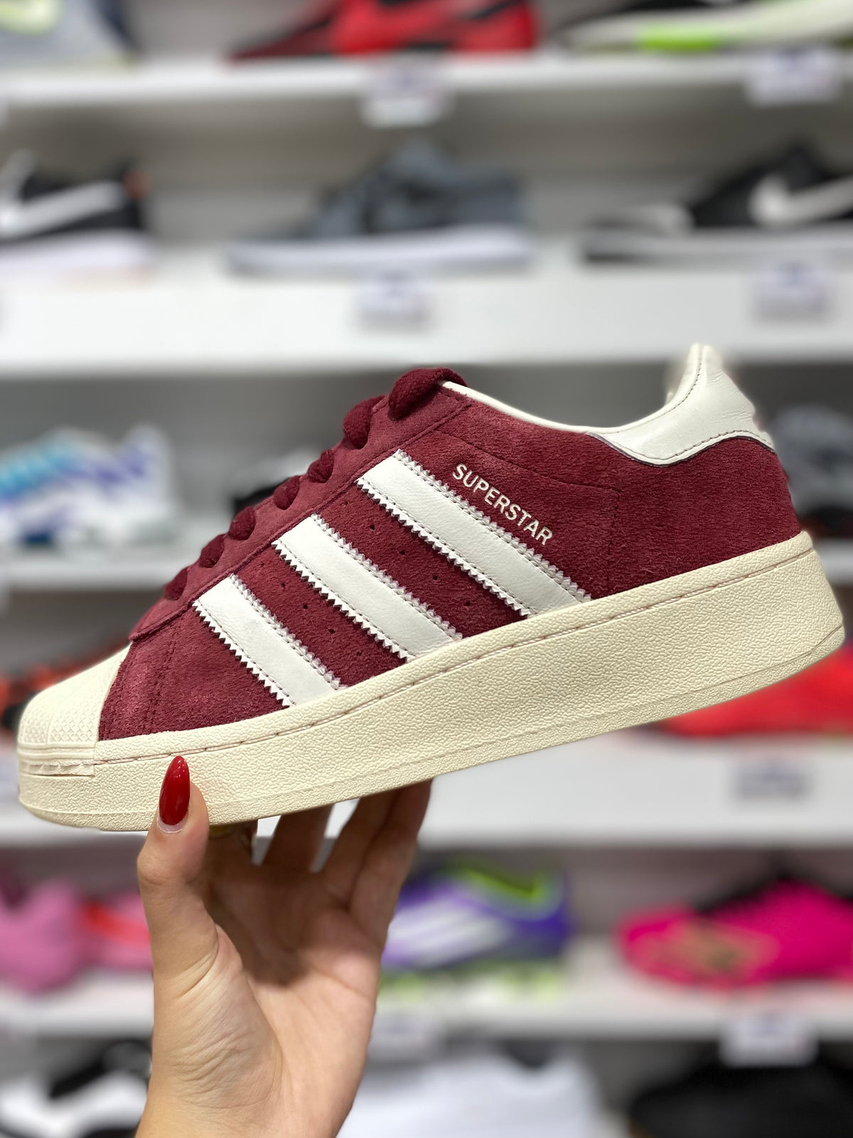 Adidas Superstar XLG "Collegiate Burgundy