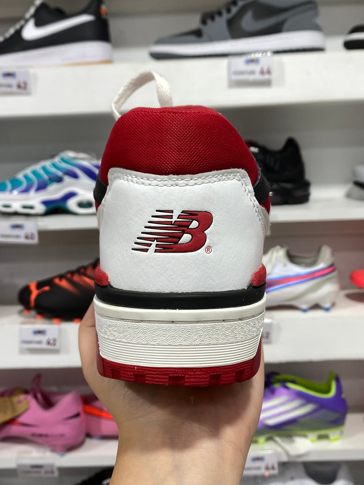 New Balance 550 White Red