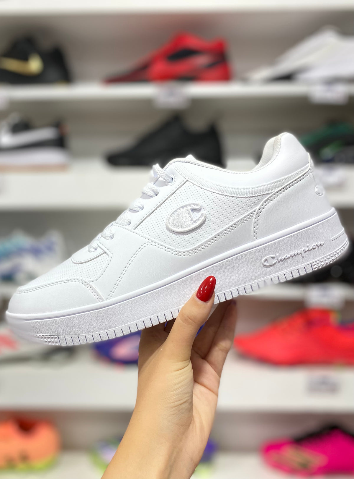 Champion RD18 Low Blanc