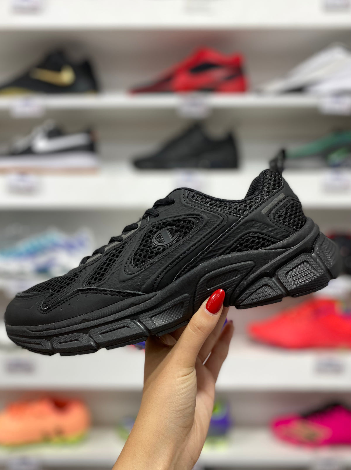 Champion RT25 Mesh Low Noir