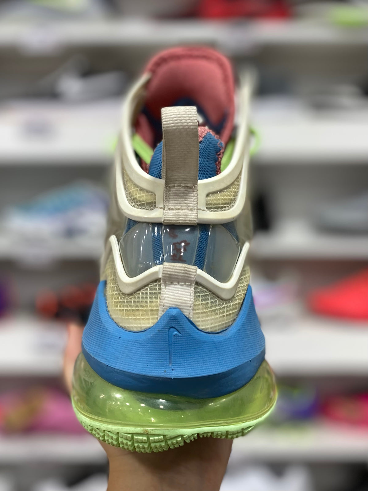 Nike LeBron 19 "Dutch Blue/Lime Glow"