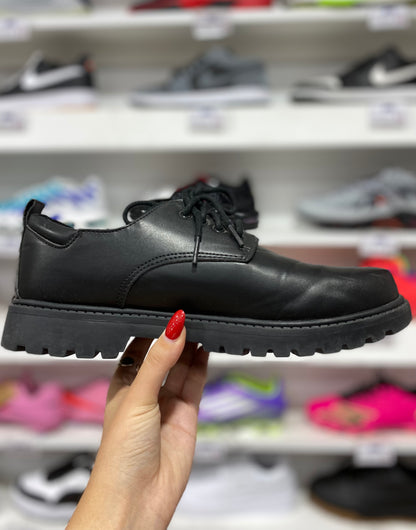 George chunky lace up derby