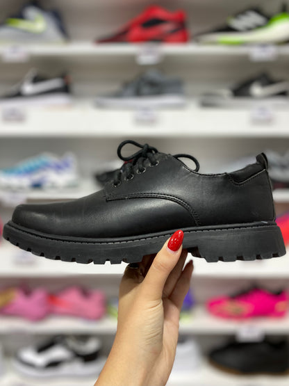 George chunky lace up derby