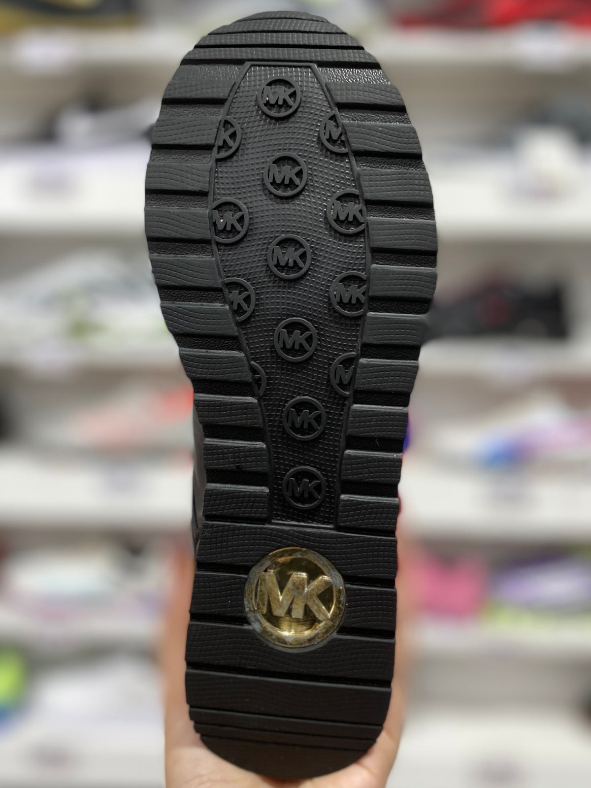 Michael Kors Nova Leather Trainer