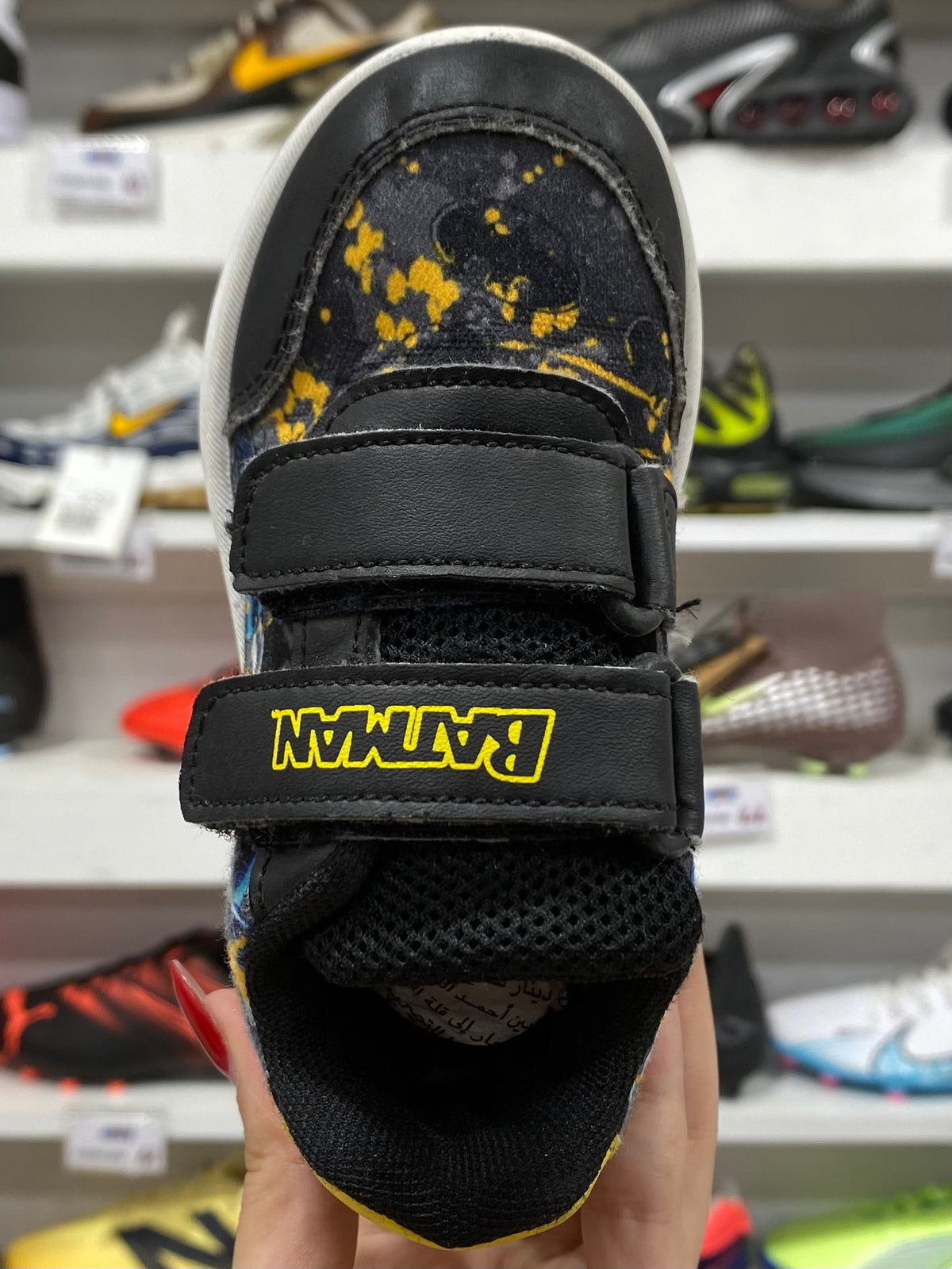 Batman kids light up sneakers