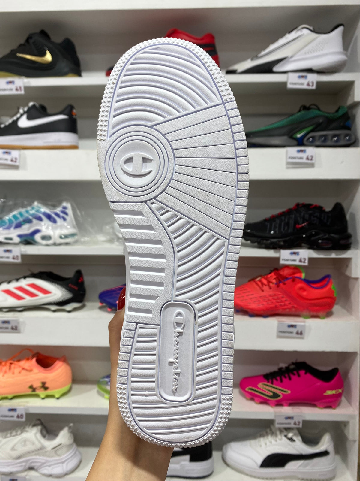 Champion RD18 Low Blanc