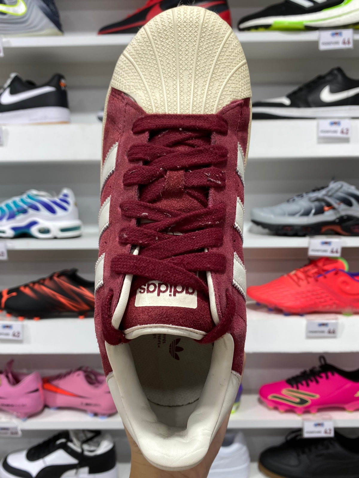 Adidas Superstar XLG "Collegiate Burgundy