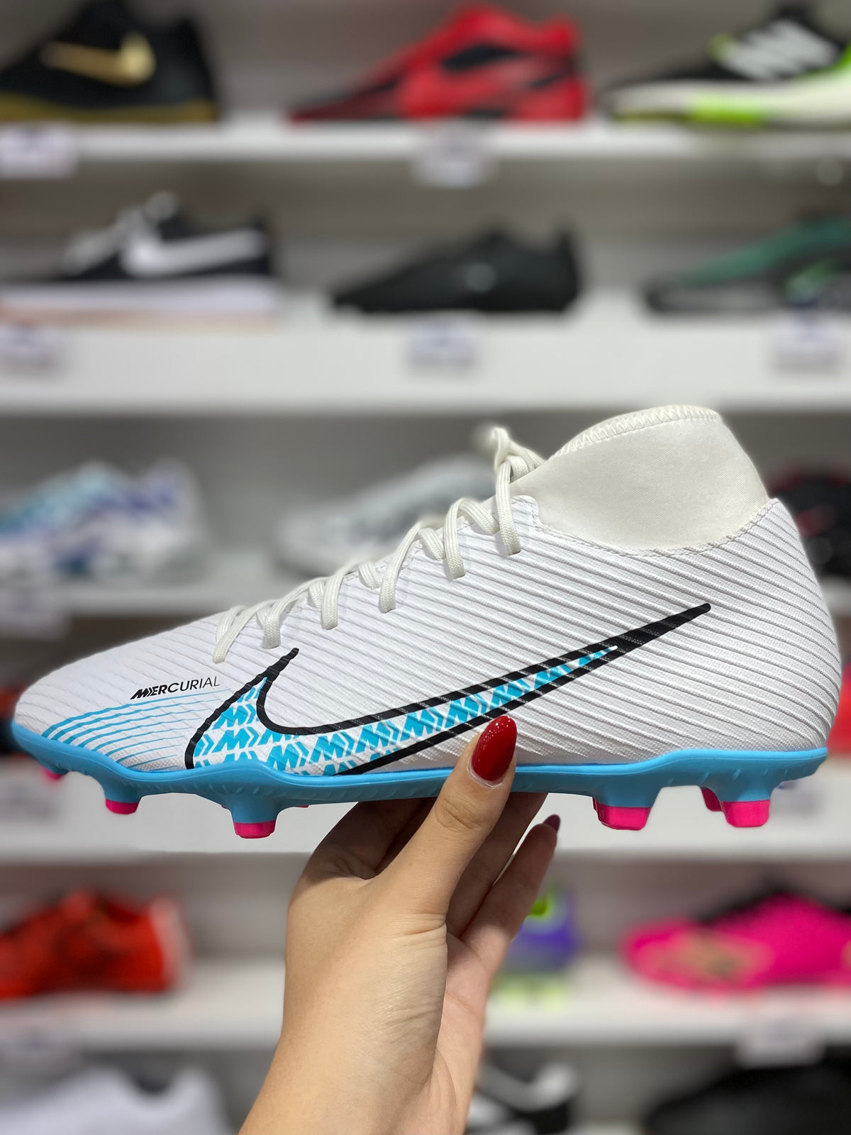 Nike Air Zoom Mercurial Superfly 9 Club MG Blast