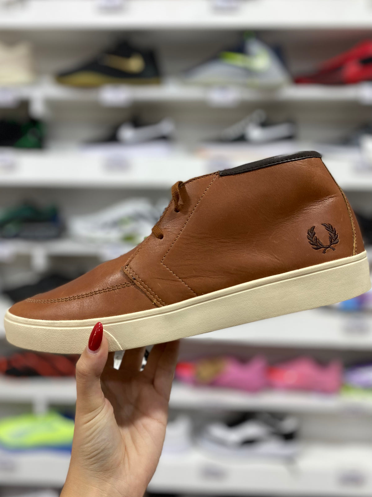 Fred Perry chukka cuir