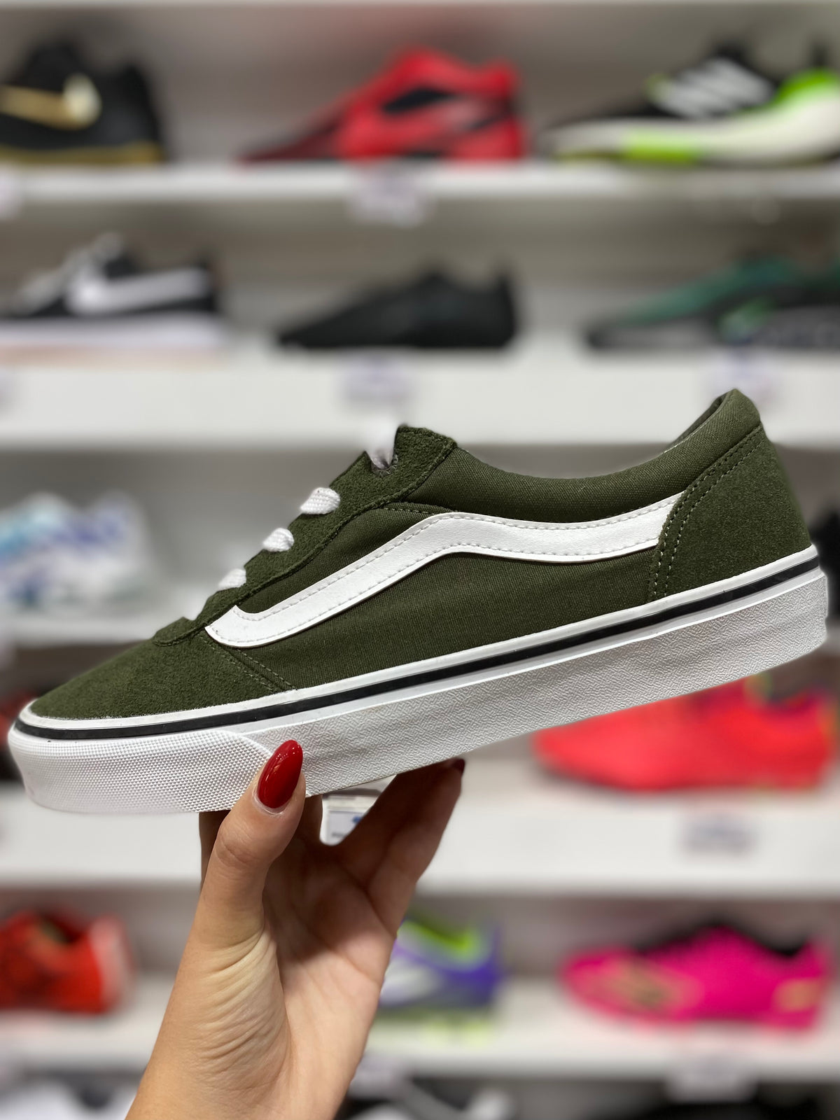Vans vertes