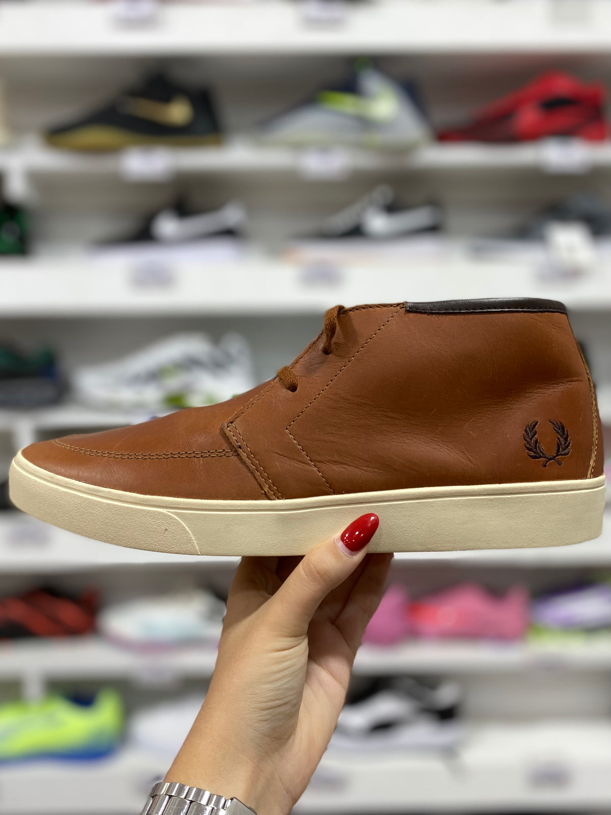 Fred Perry chukka cuir