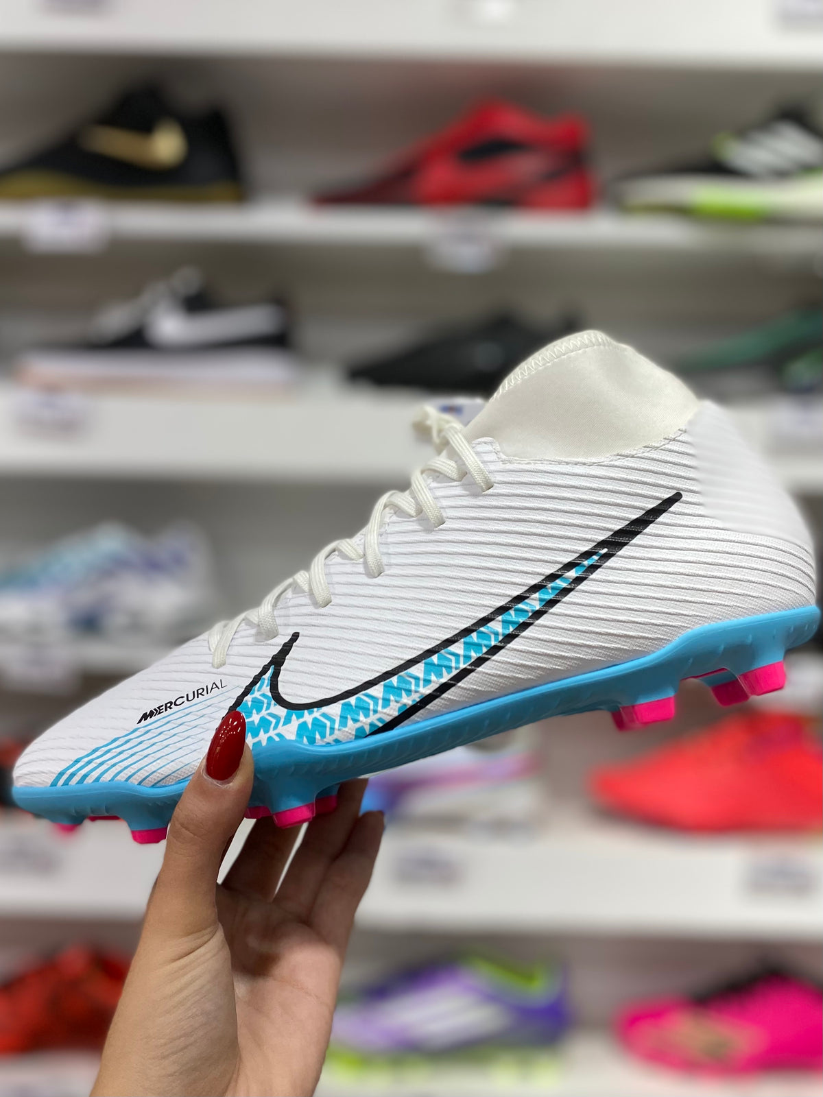 Nike Air Zoom Mercurial Superfly 9 Club MG Blast